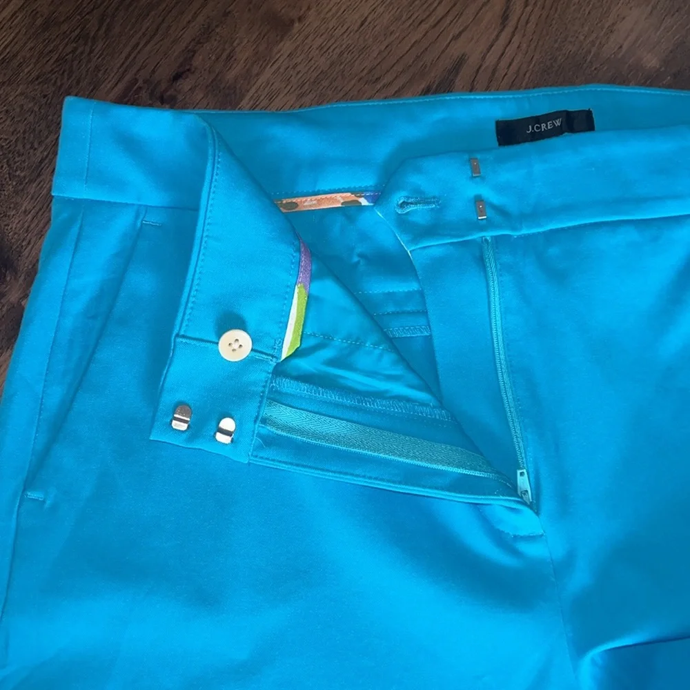 J.Crew Women’s Aqua Wide Leg Pants 14